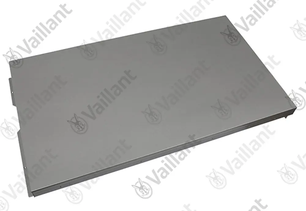 Vaillant Seitenblech mit Isolierung in rechteckiger Form, montierbar an Heizgeräten, in neutraler Farbgestaltung, ohne sichtbare Maße oder Produktbezeichnung.